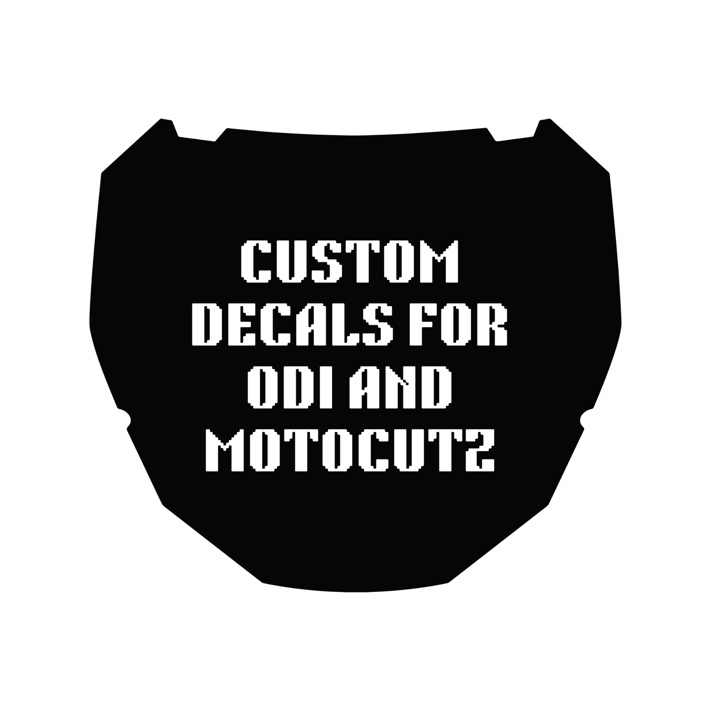 Custom ODI and MotoCutz Decal